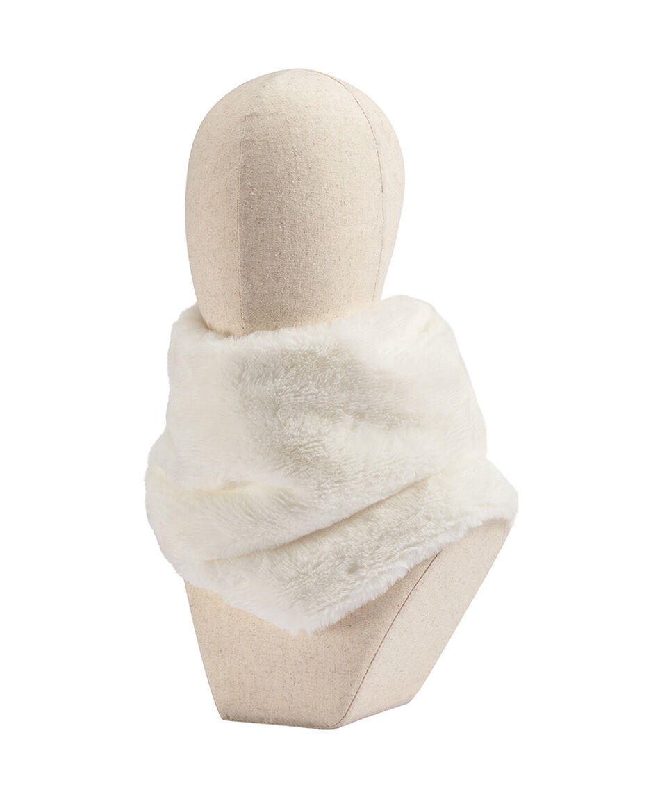 Cuello mujer cruzado white