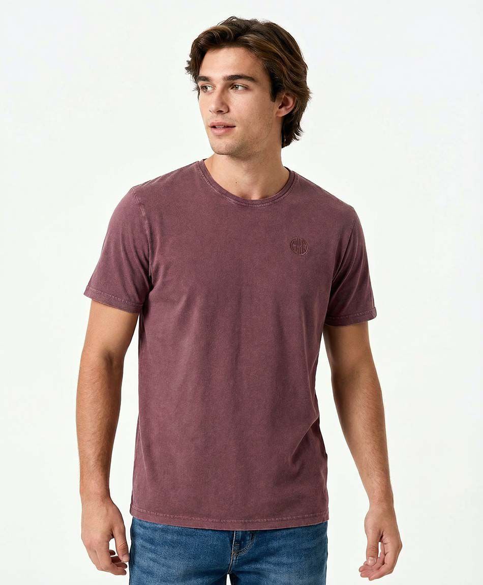 Remera hombre mini print