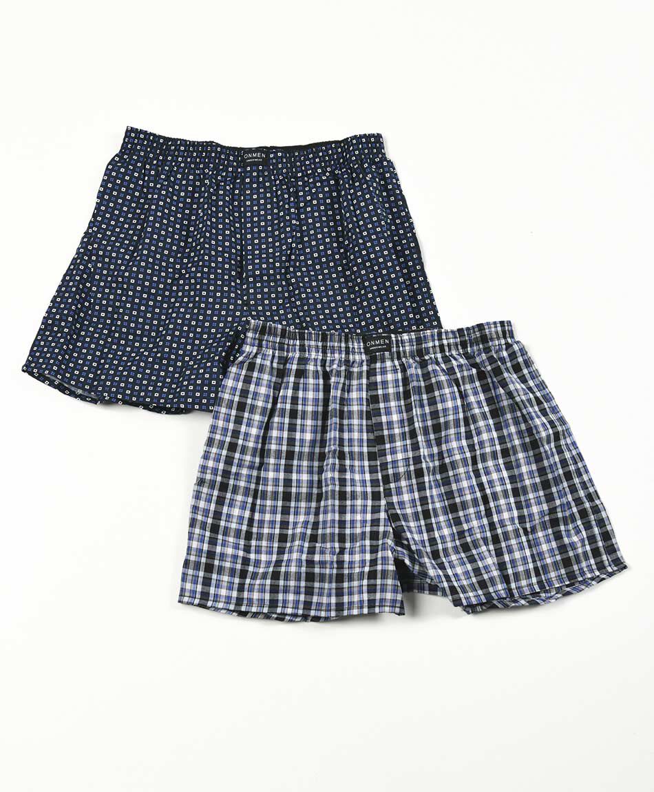 Pack 2 boxer hombre cuadros