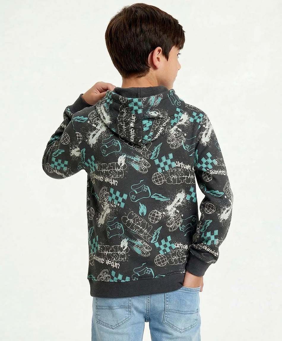 Buzo ni&ntilde;o estampado creativo