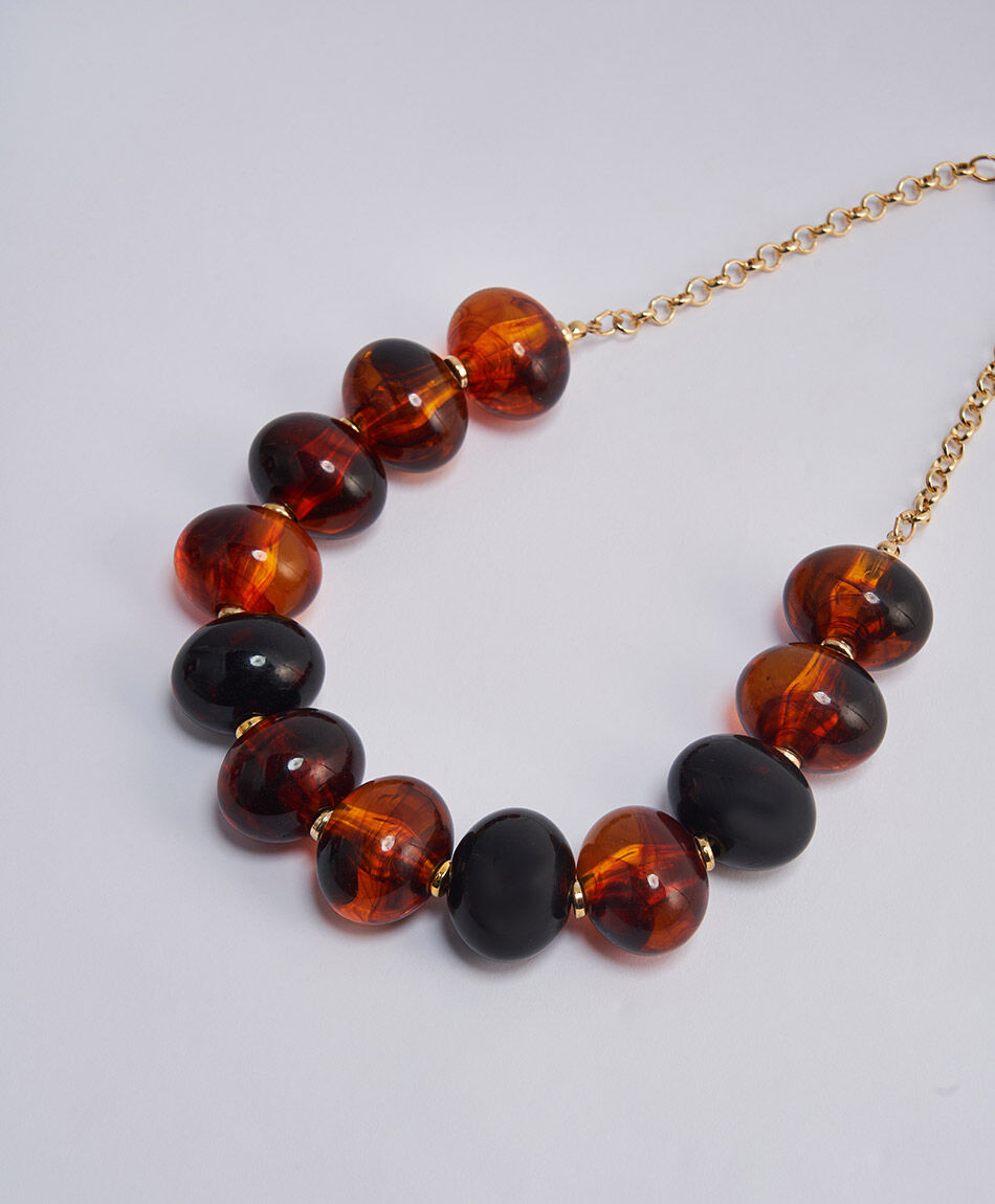 Collar mujer piedras