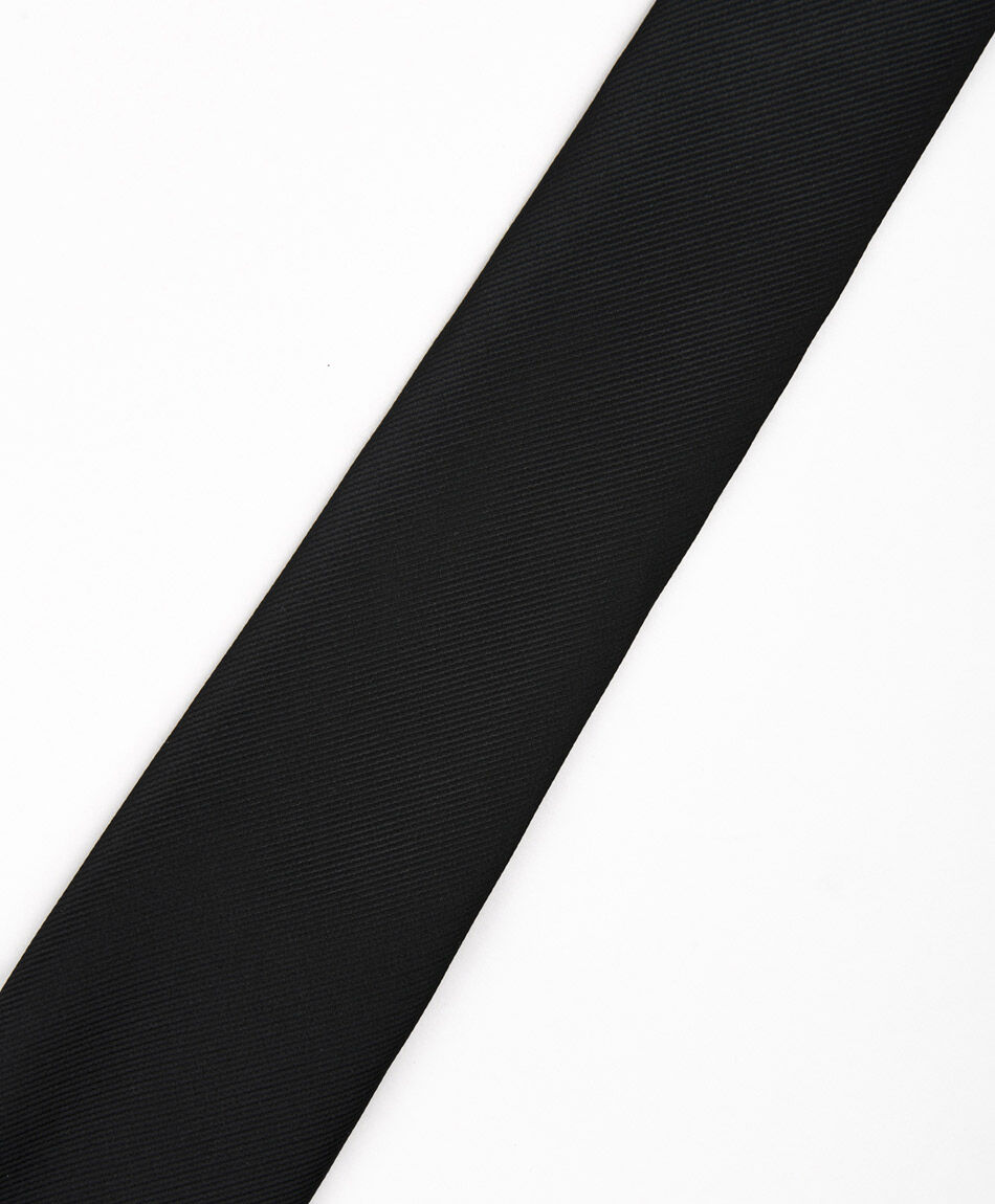 Corbata hombre negra