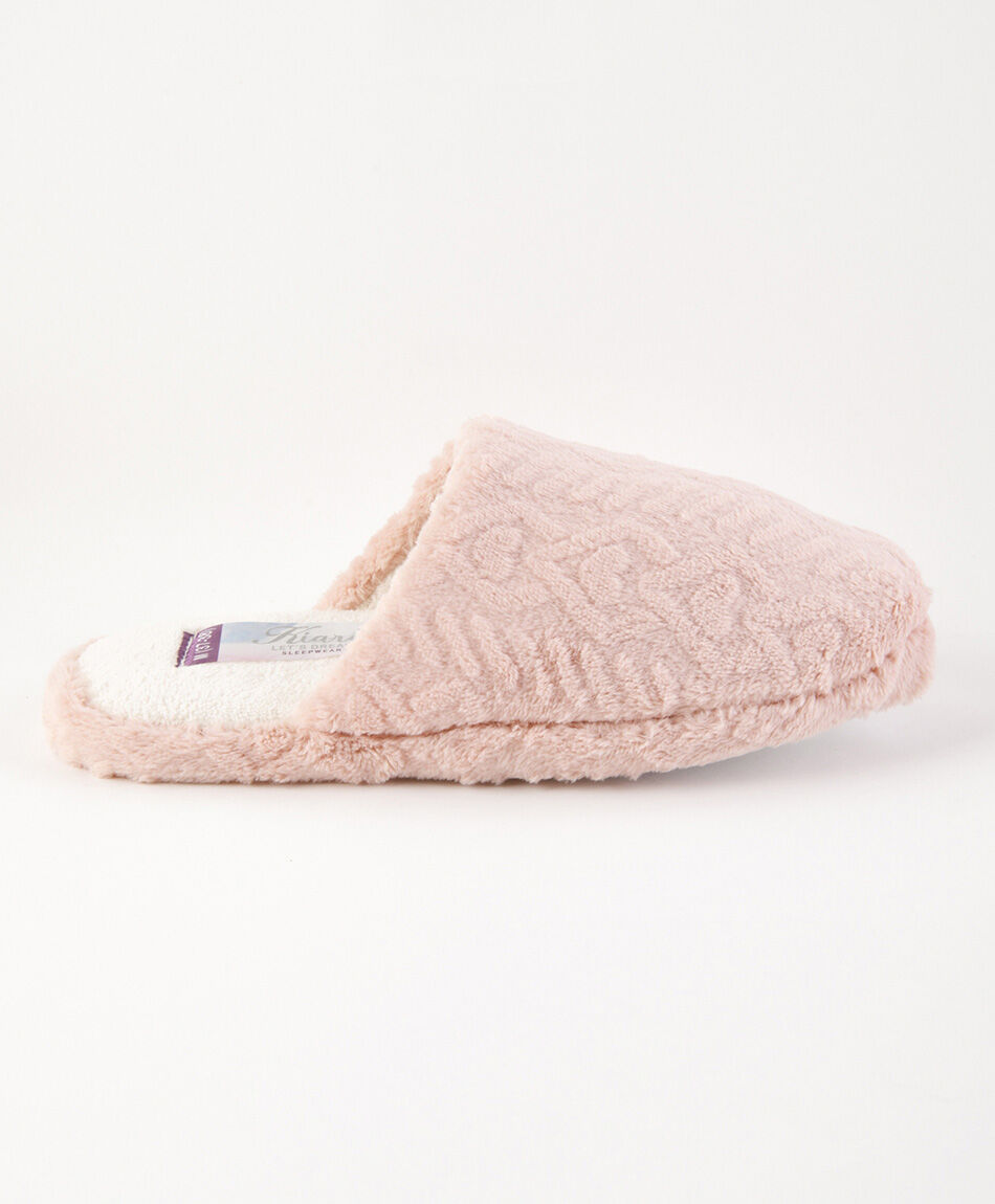 Pantufla mujer jacquard - TRICOT