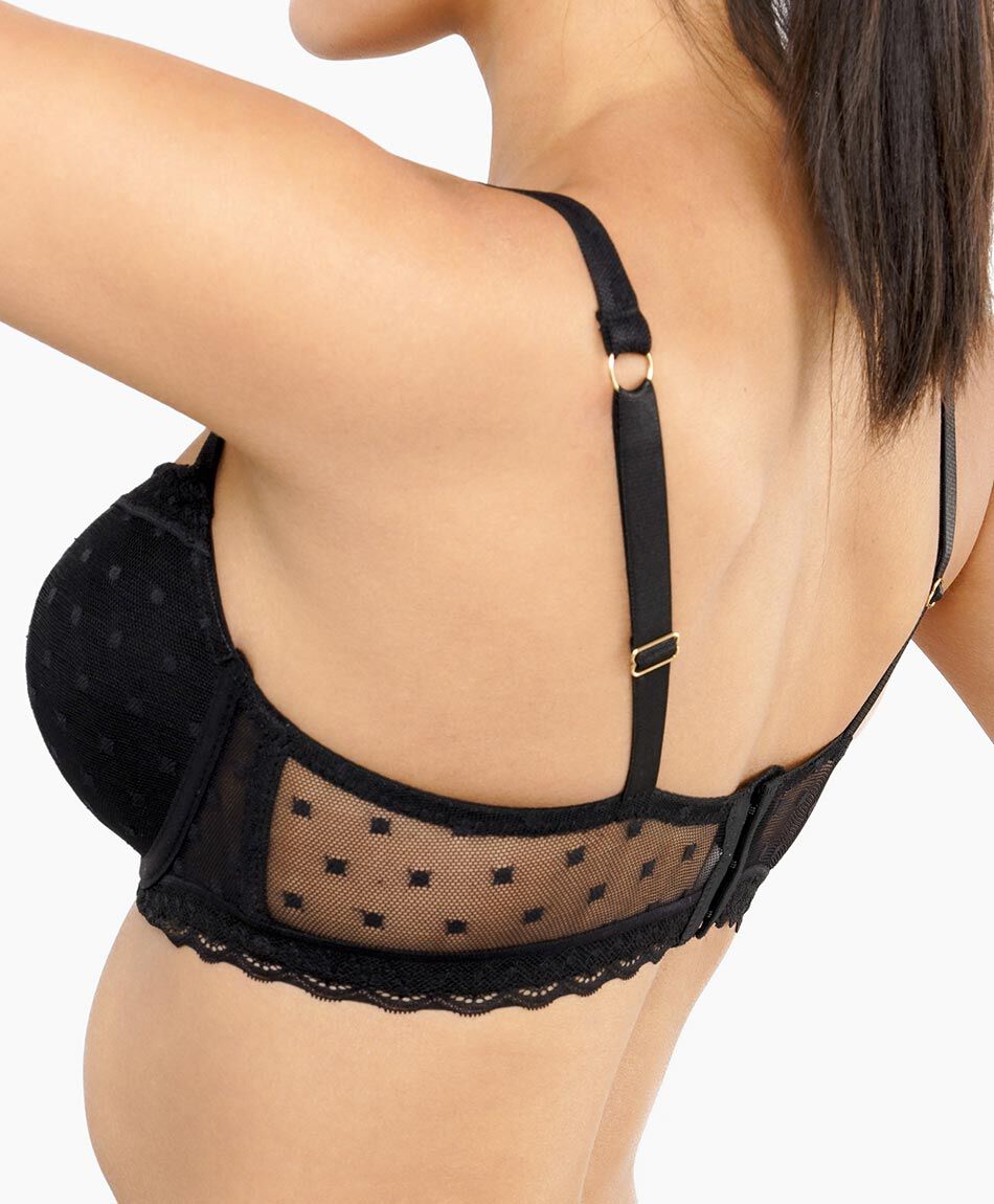 Corpi&ntilde;o mujer puntos mesh