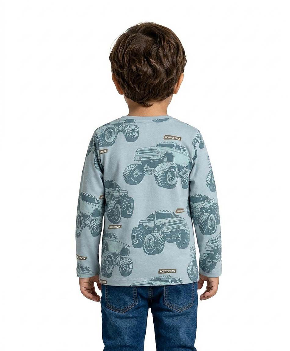 Poler&oacute;n beb&eacute; monster truck