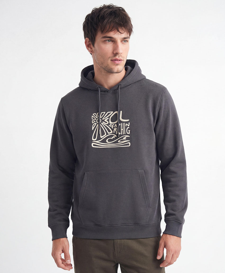 Buzo hombre doble estampado print