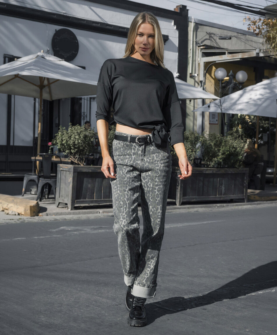 Jeans mujer animal print&nbsp;