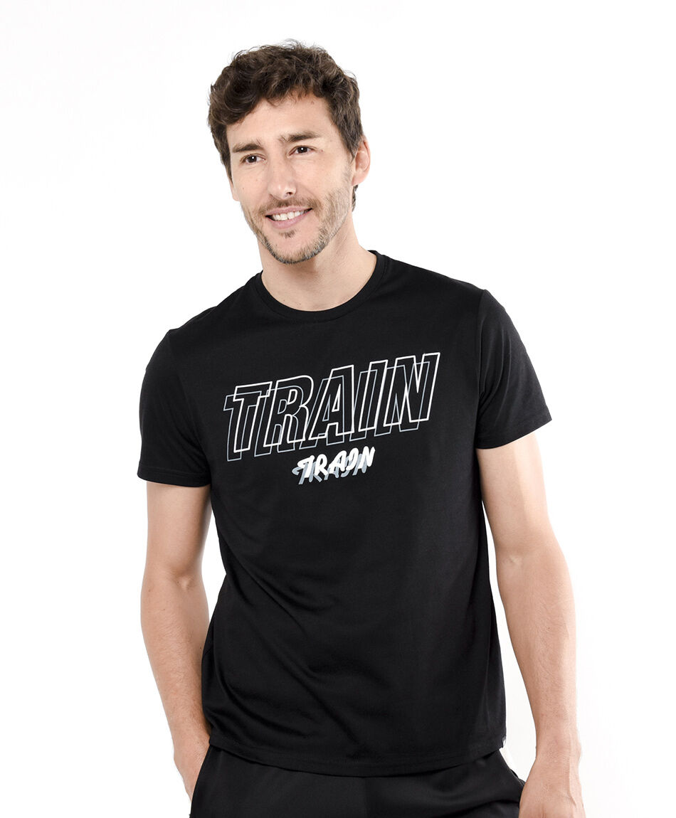 Remera deportiva hombre train