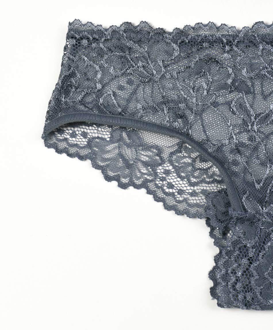 Pantaleta mujer encaje transparente