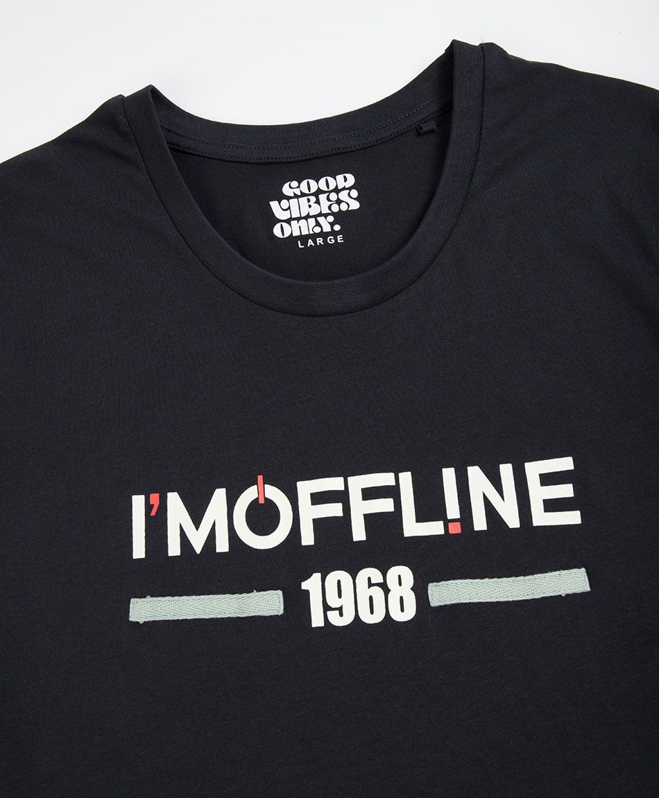 Remera hombre estampado offline