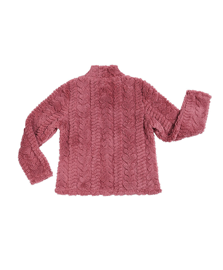 Buzo ni&ntilde;a sherpa girl power