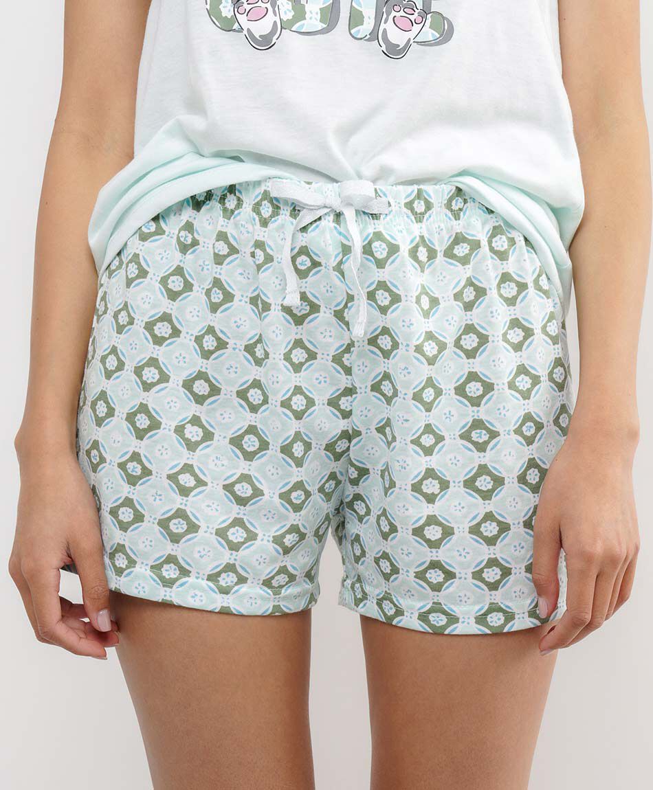 Pijama mujer short cute