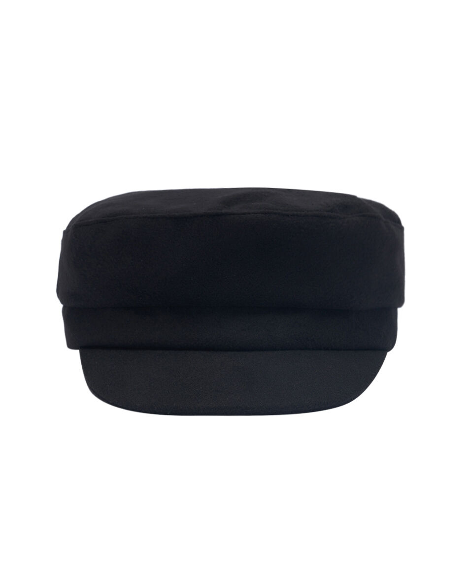 Boina hombre visera black