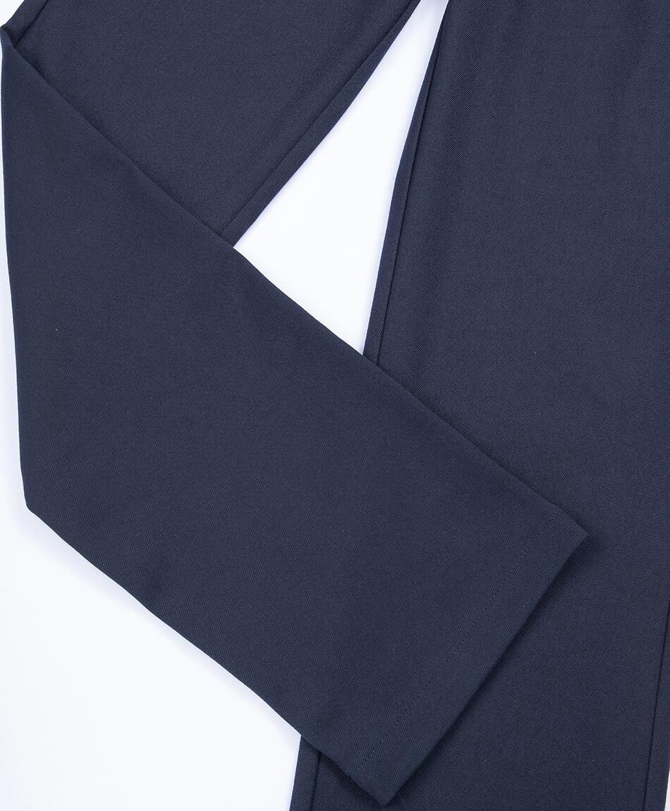 Pantal&oacute;n escolar elasticado navy ni&ntilde;a
