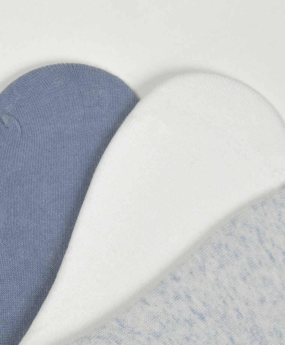 Pack 3 medias mujer dise&ntilde;o liso