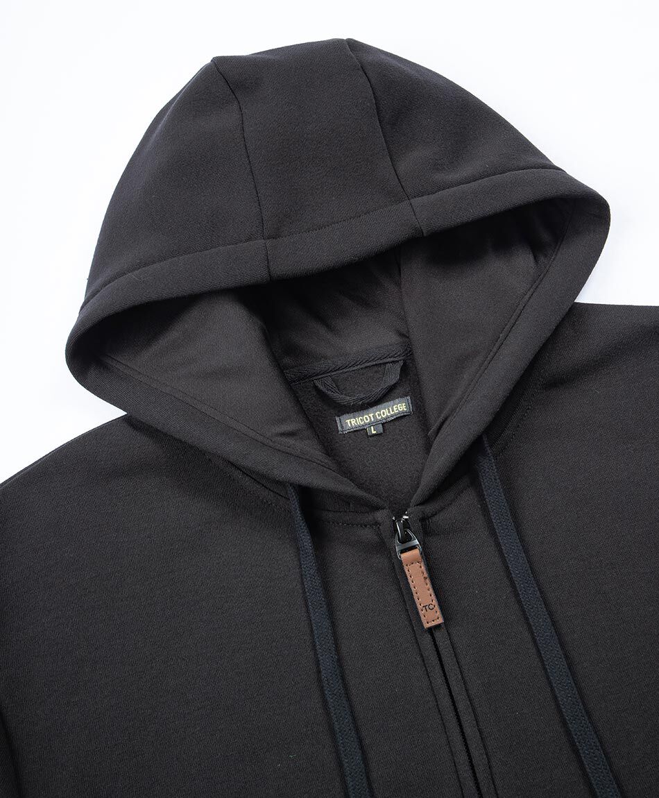 Buzo escolar full zipper negro