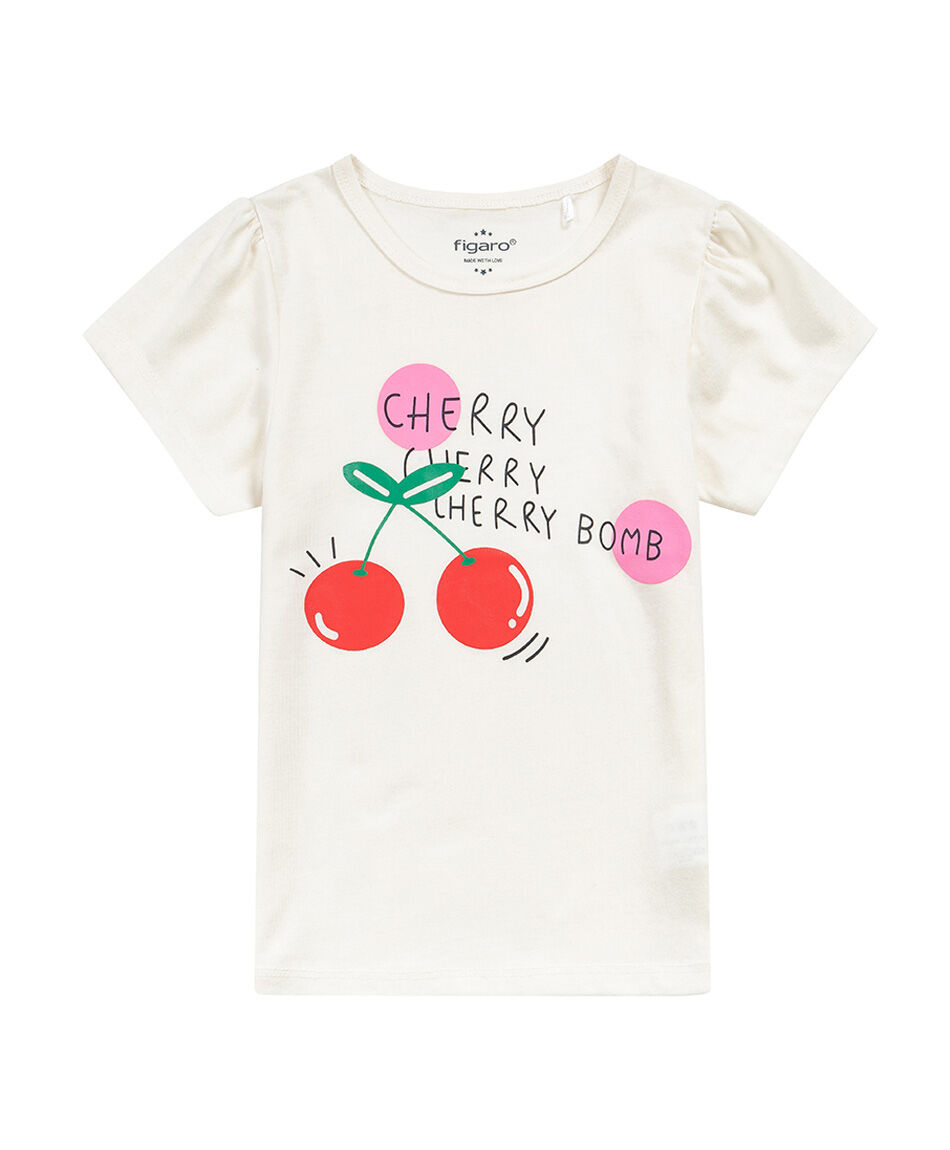 Polera beb&eacute; cherry