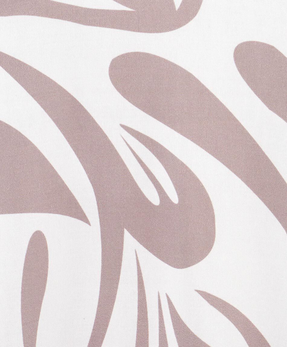 Remera mujer cuello v print