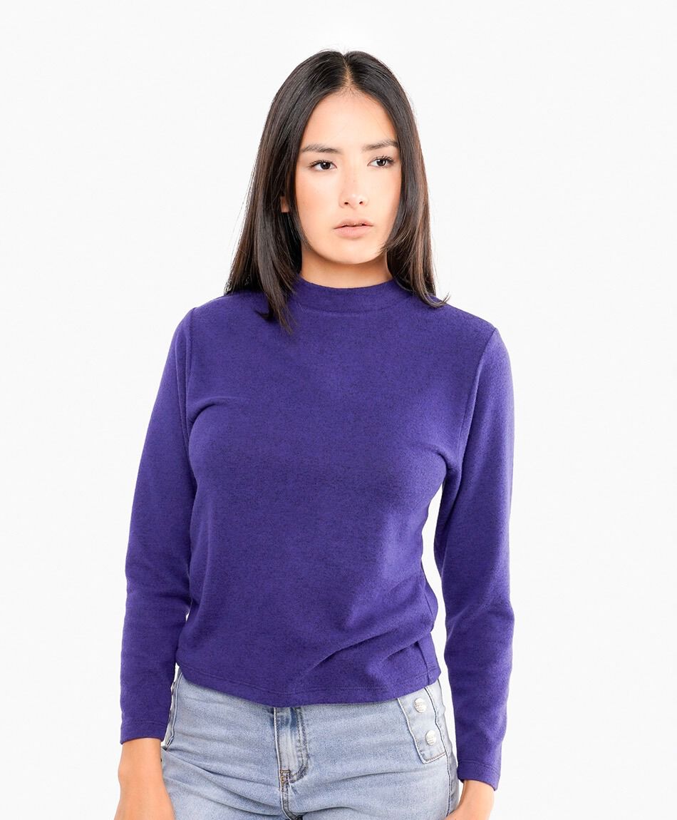 Remera mujer cl&aacute;sica brush