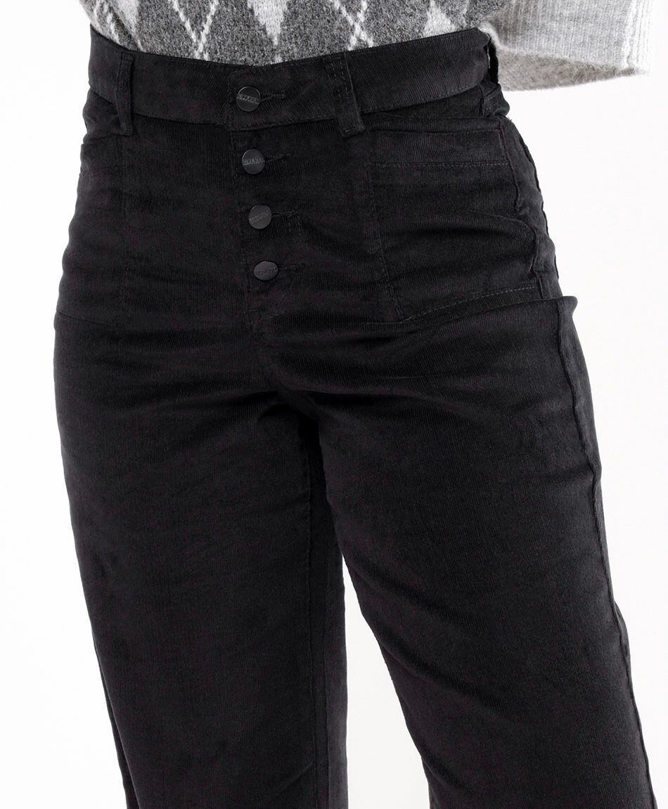 Pantal&oacute;n mujer black wide