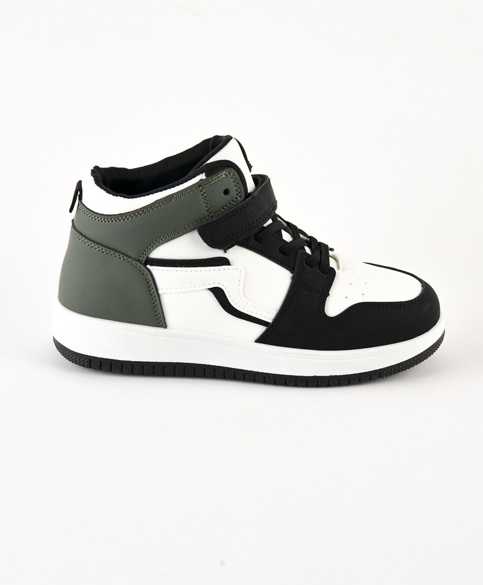 Zapatilla infantil (32 a 37) verde