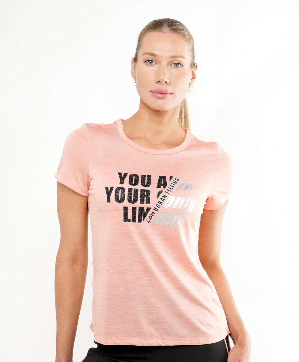 Remera deportiva mujer frase