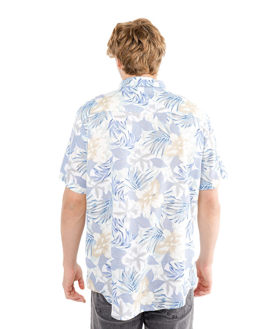 Camisa hombre floreada