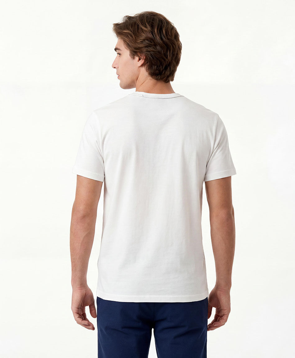 Remera deportiva hombre edificio