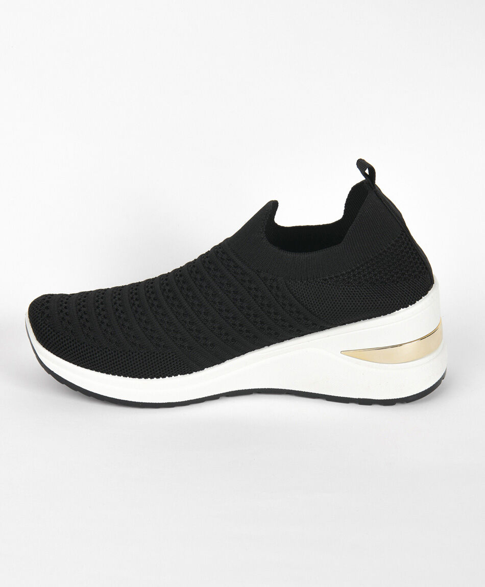 Zapatilla mujer slip on plataforma