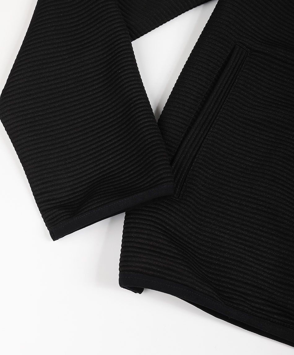 Campera hombre cierre completo negro