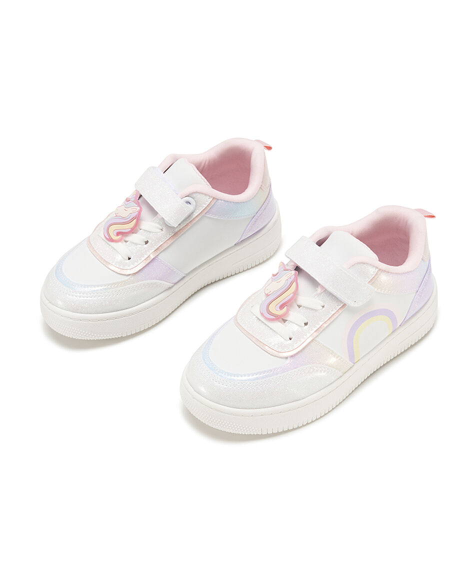 Zapatilla infantil (26 a 31) arco&iacute;ris