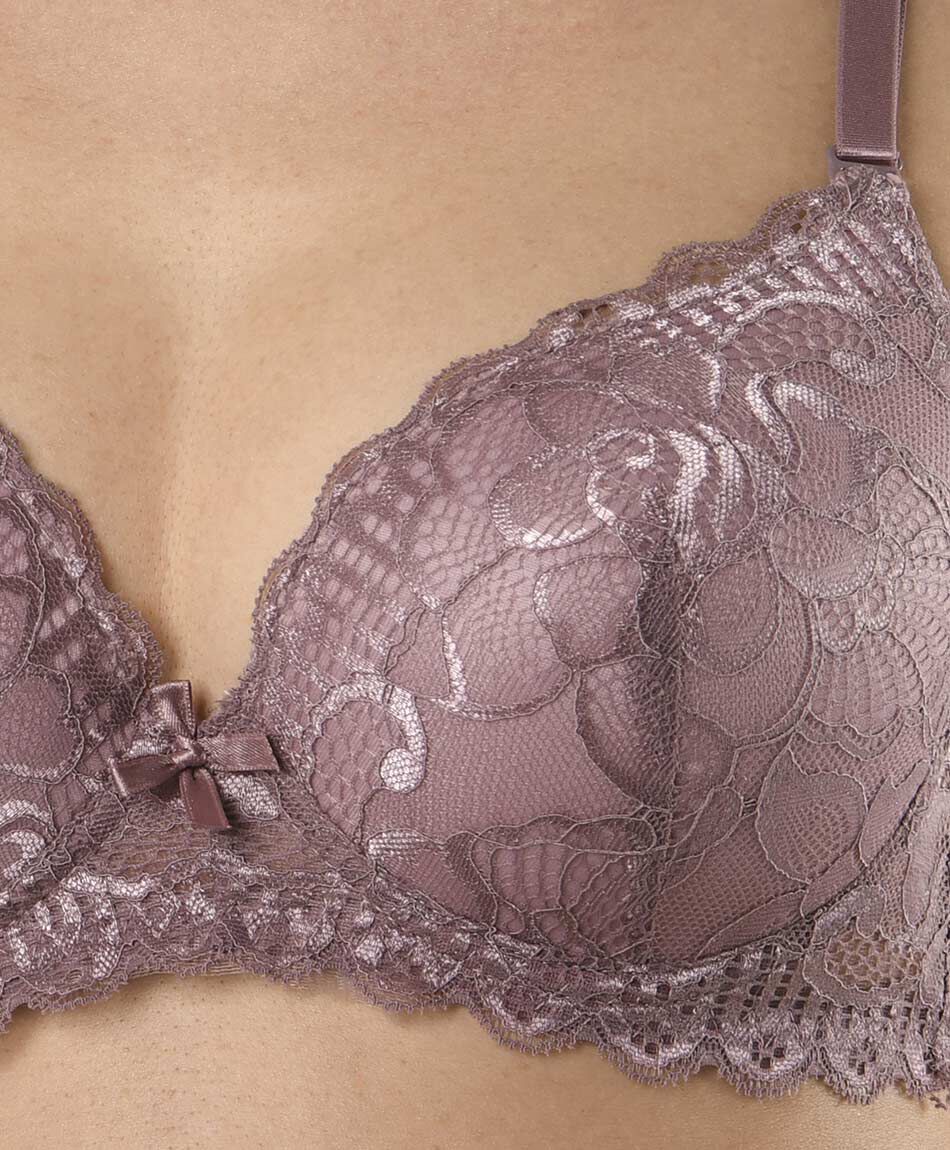Corpi&ntilde;o mujer encaje floral