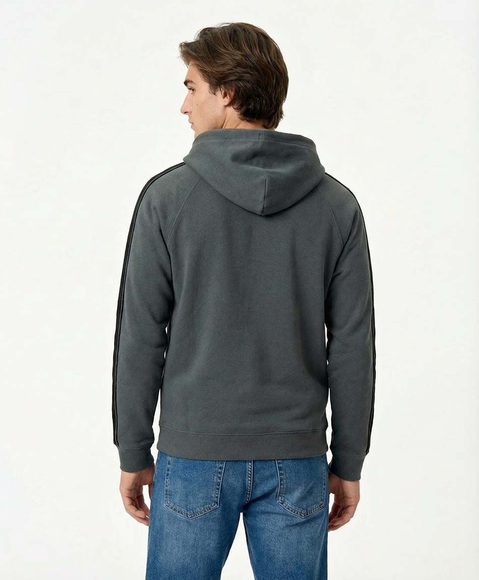 Buzo deportivo hombre l&iacute;nea lateral