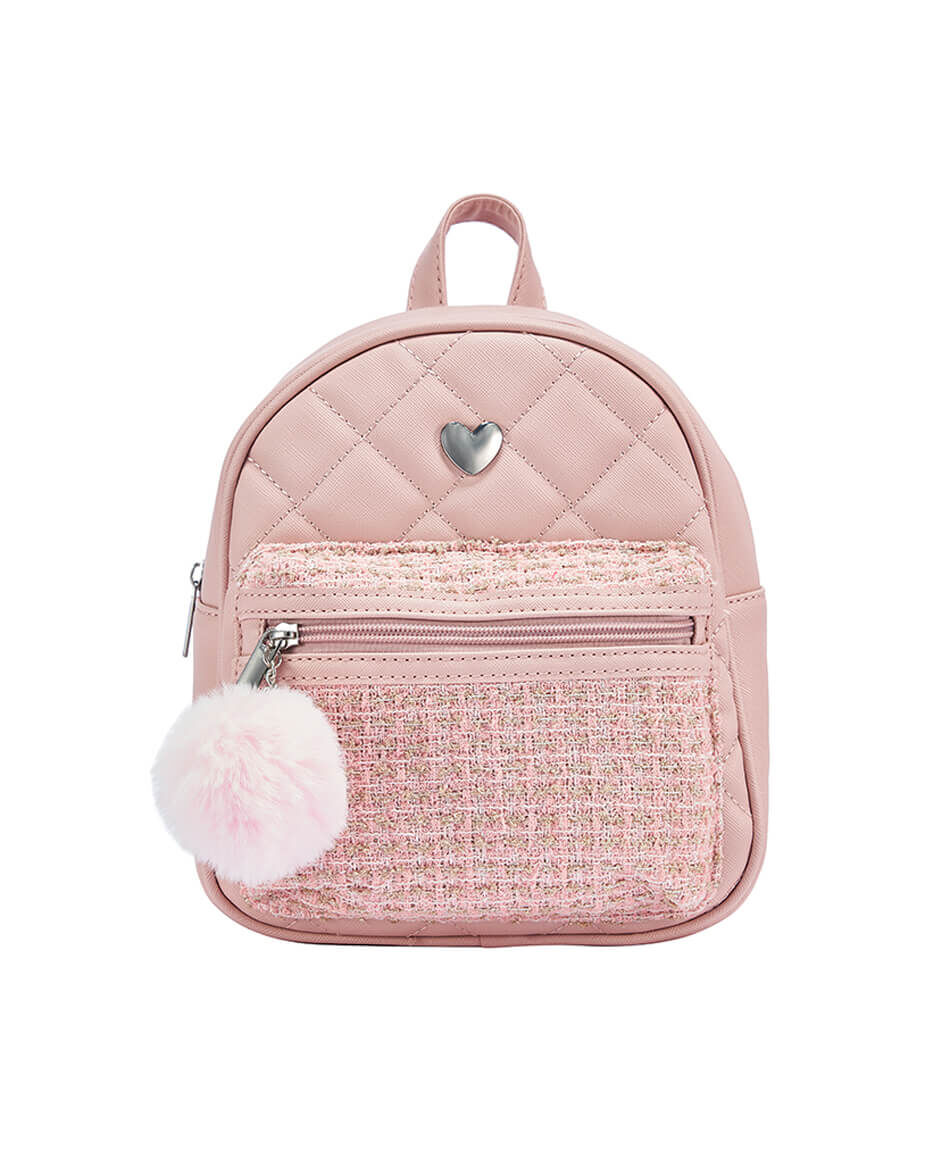 Mochila ni&ntilde;a rosado mate