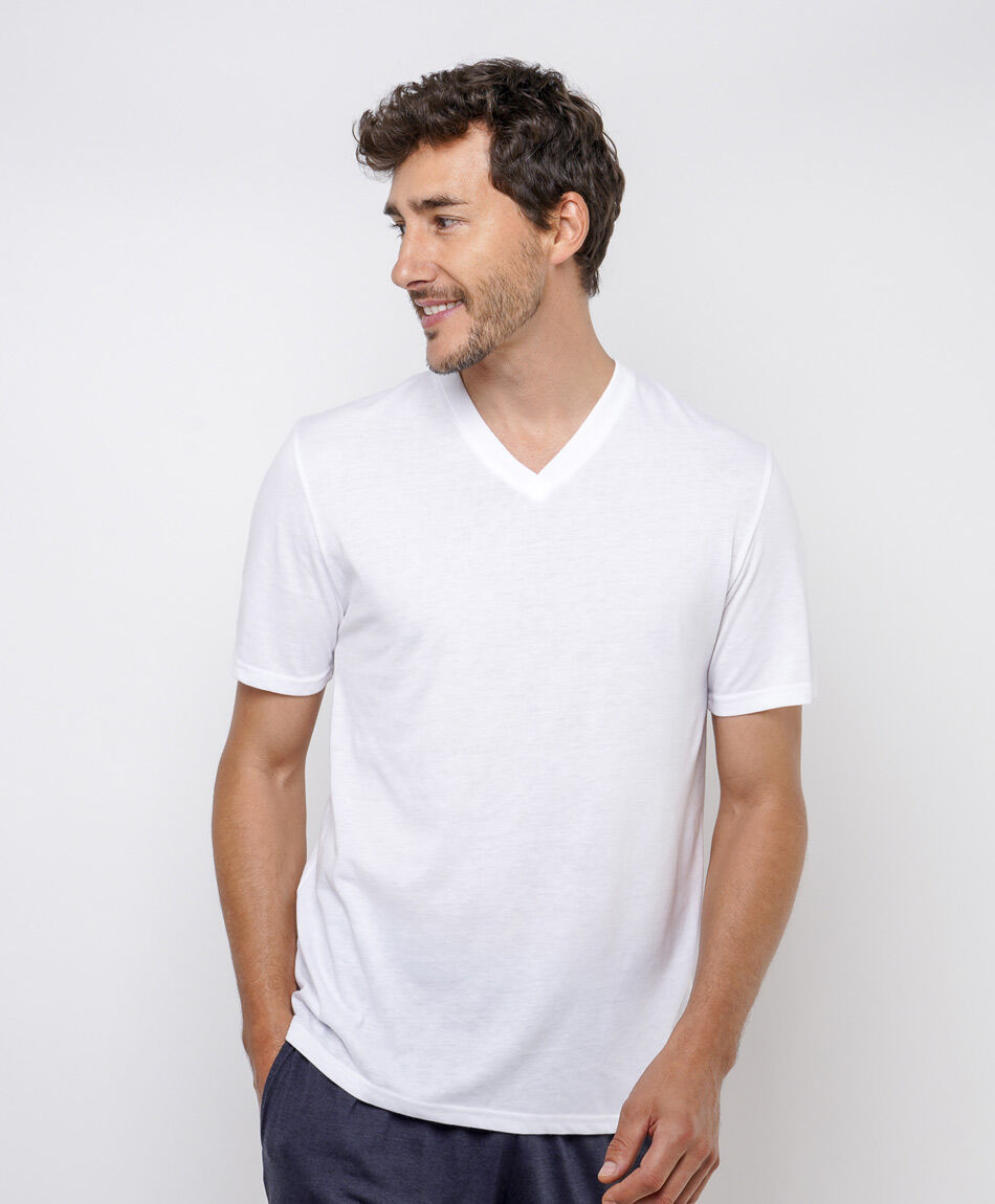 Camiseta hombre blanca
