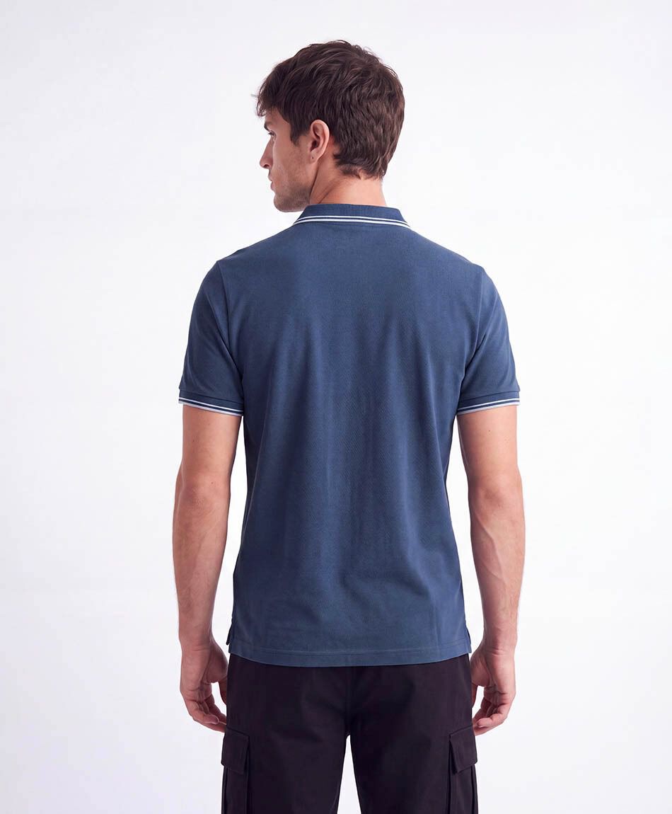Remera hombre polo l&iacute;nea dry fit