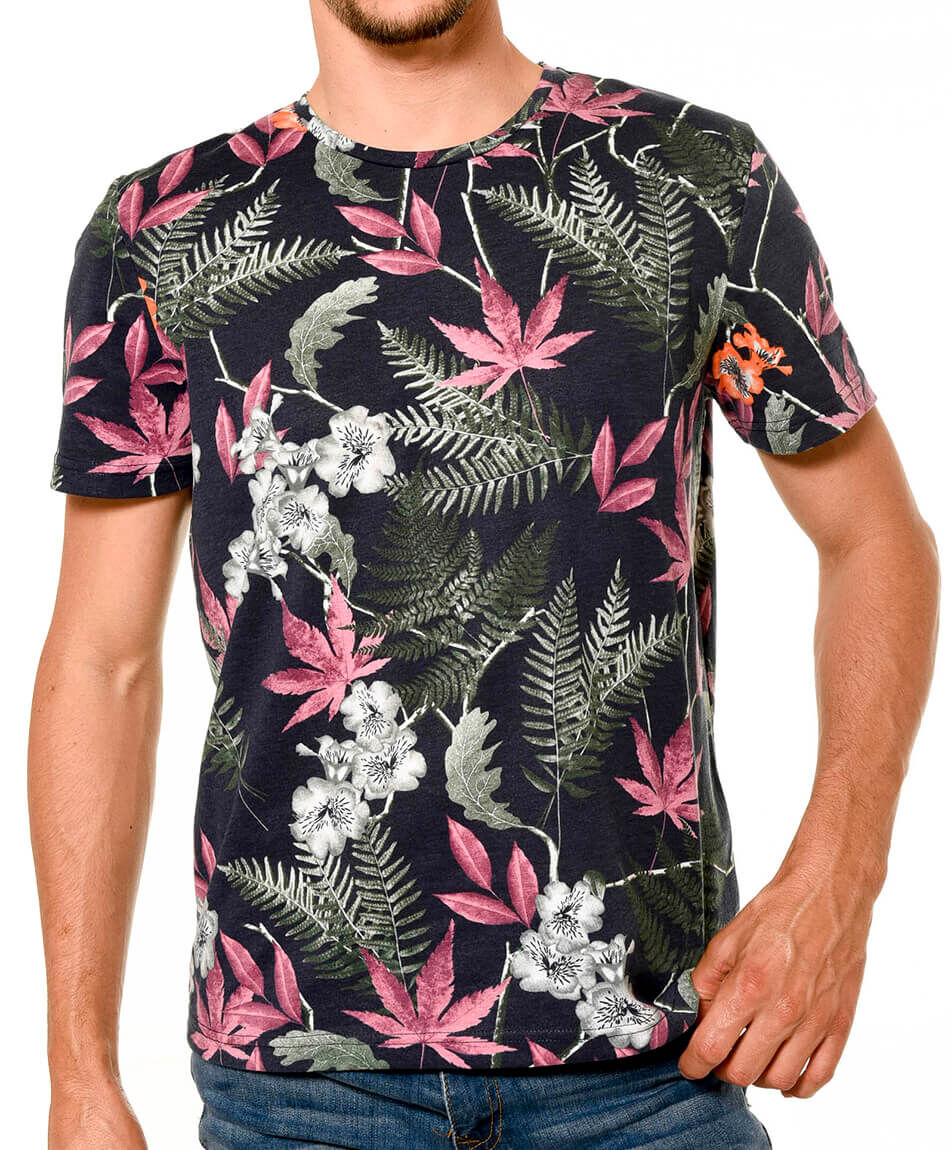 Polera fashion flores