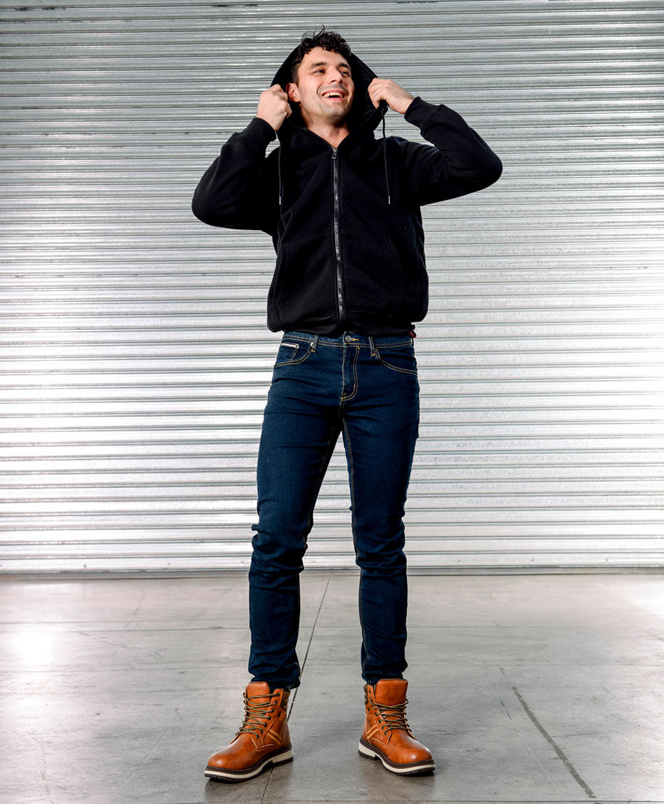 Jeans hombre liso skinny