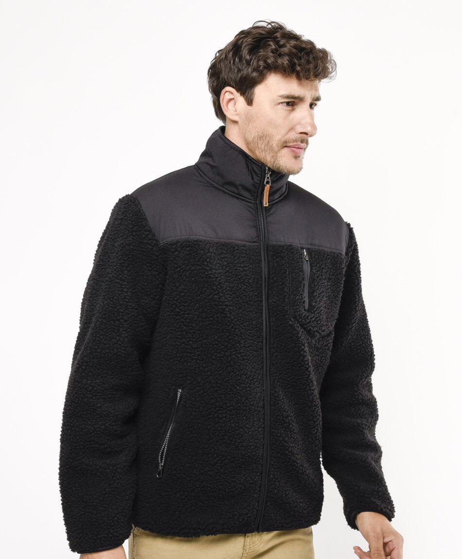 Campera hombre chiporro cierre entero