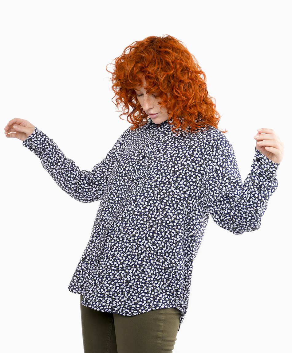 Camisa mujer estampado floral