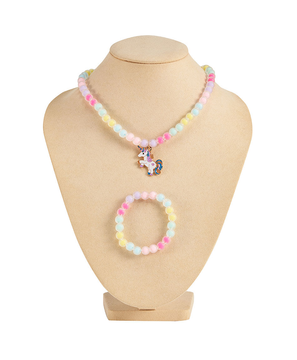 Set collar + pulsera ni&ntilde;a