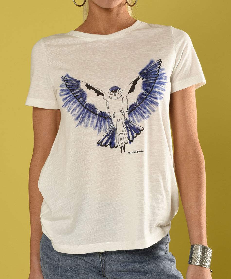 Polera estampada