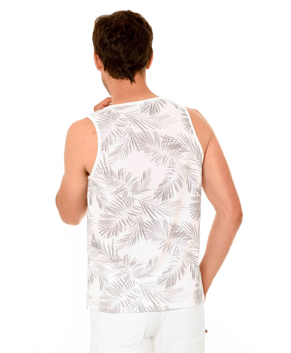 Polera surf estampada