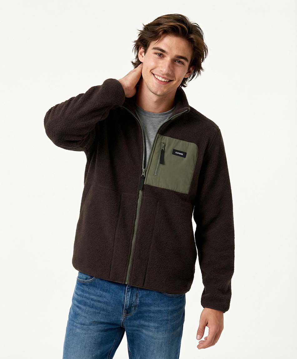 Campera hombre heave fleece
