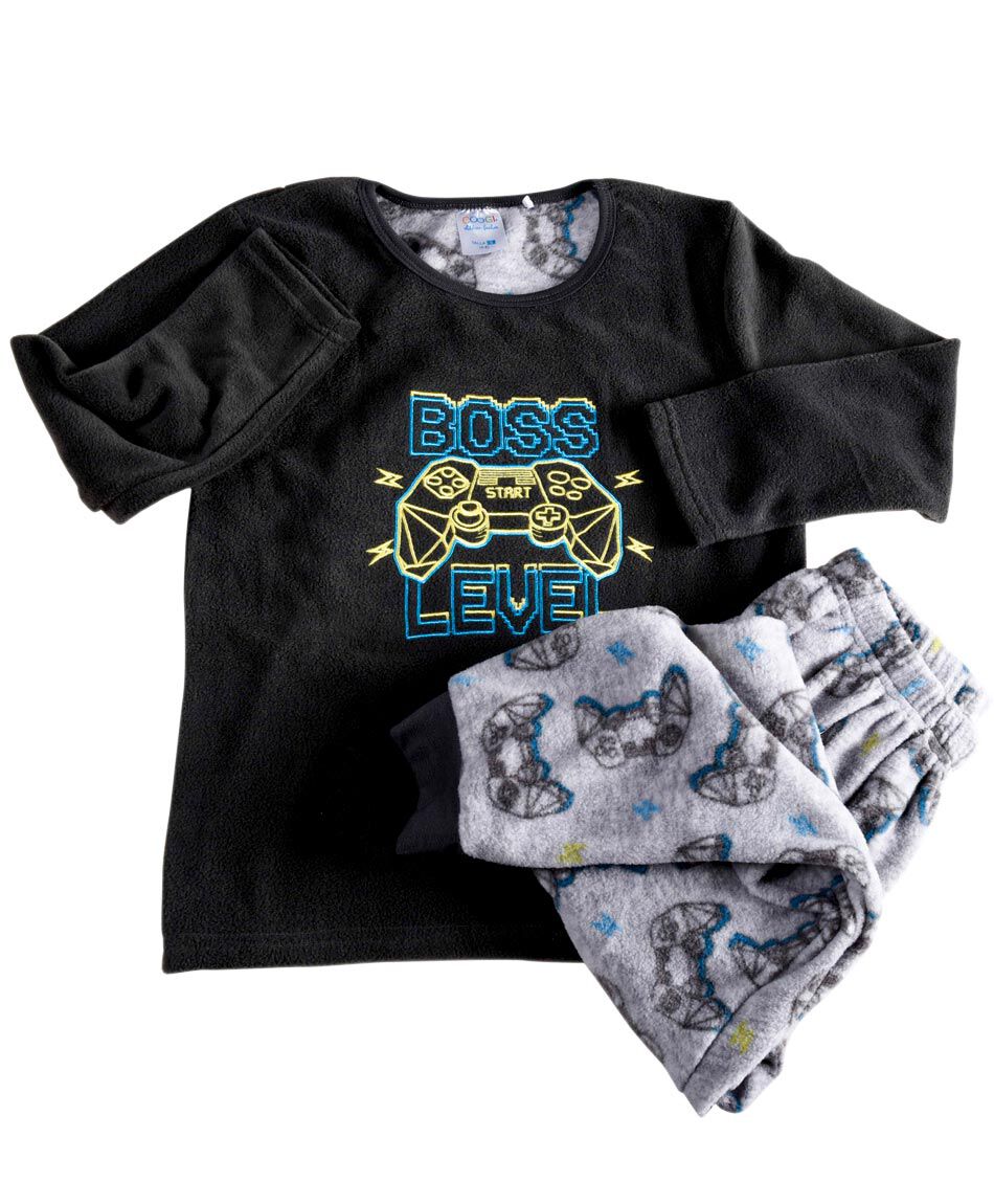 Pijama ni&ntilde;o polar