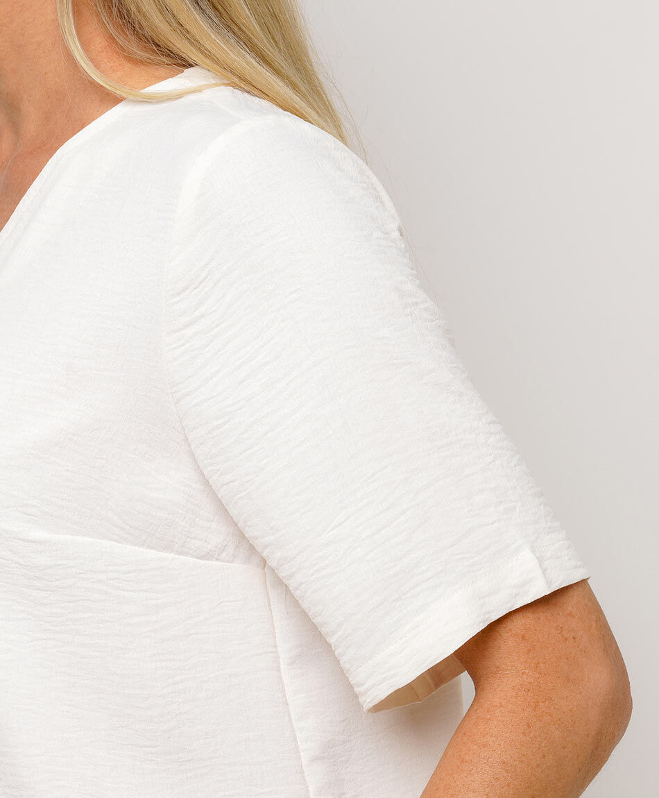 Camisa mujer cuello v