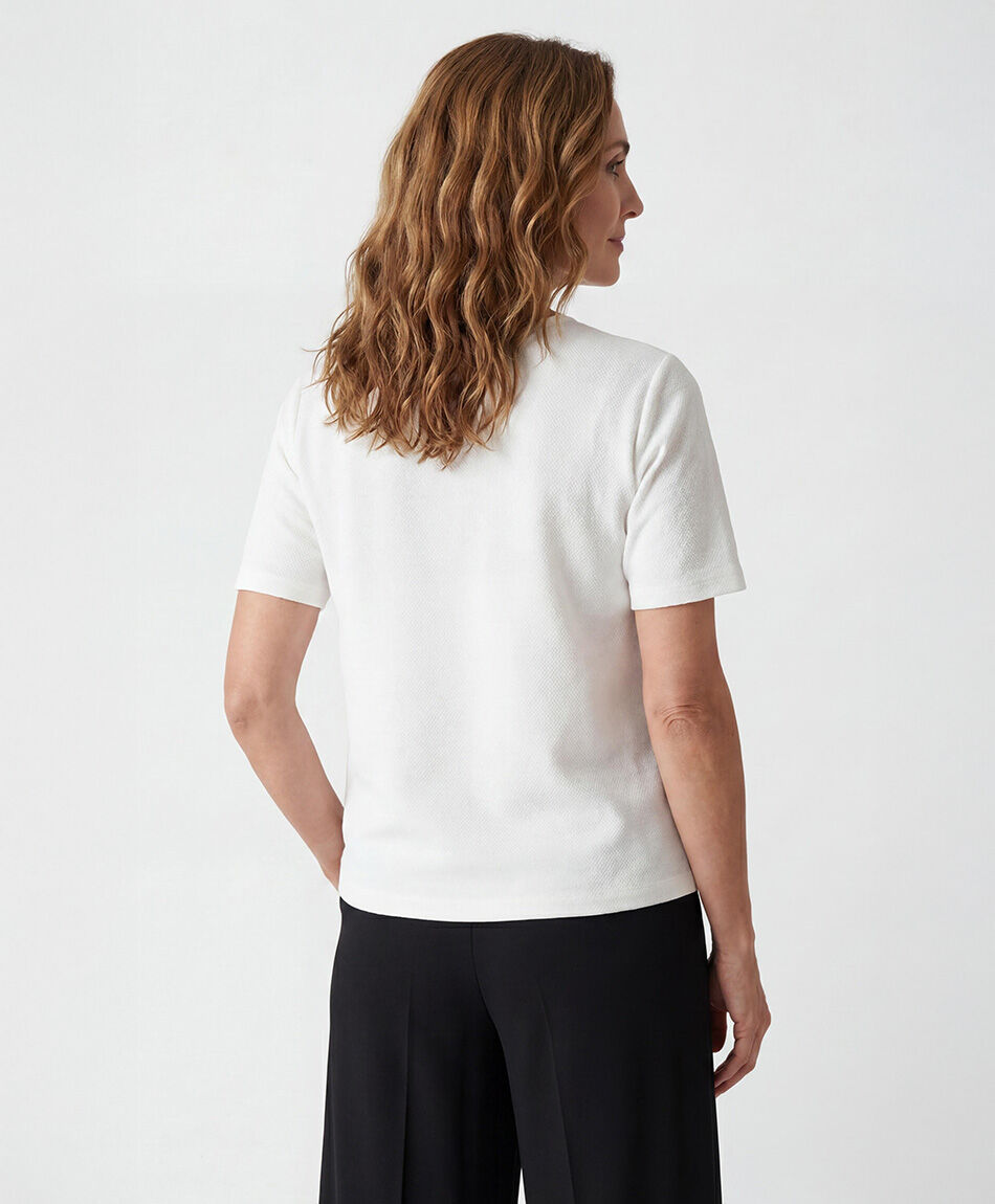 Remera mujer textura