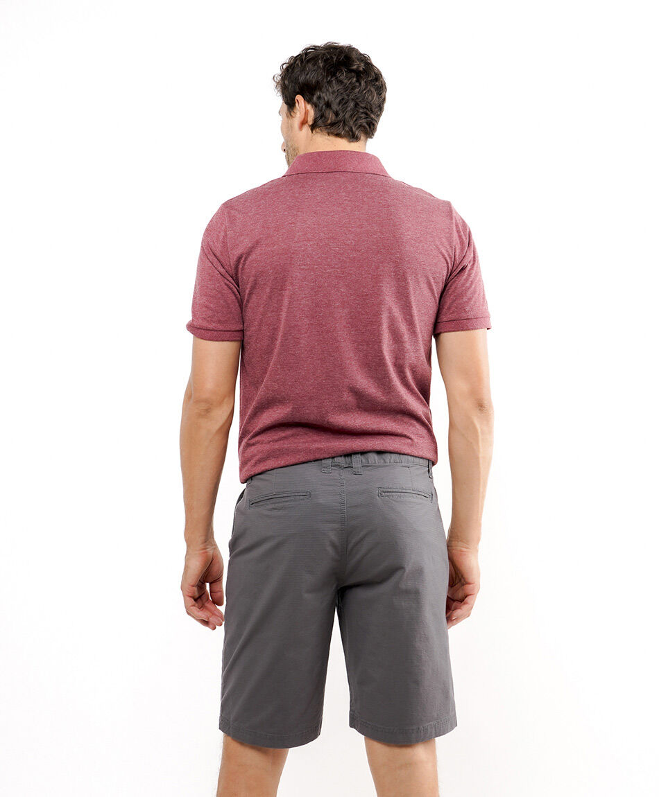 Short hombre casual dise&ntilde;o l&iacute;neas lisas