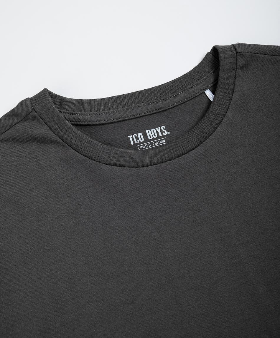 Remera ni&ntilde;o b&aacute;sica manga larga