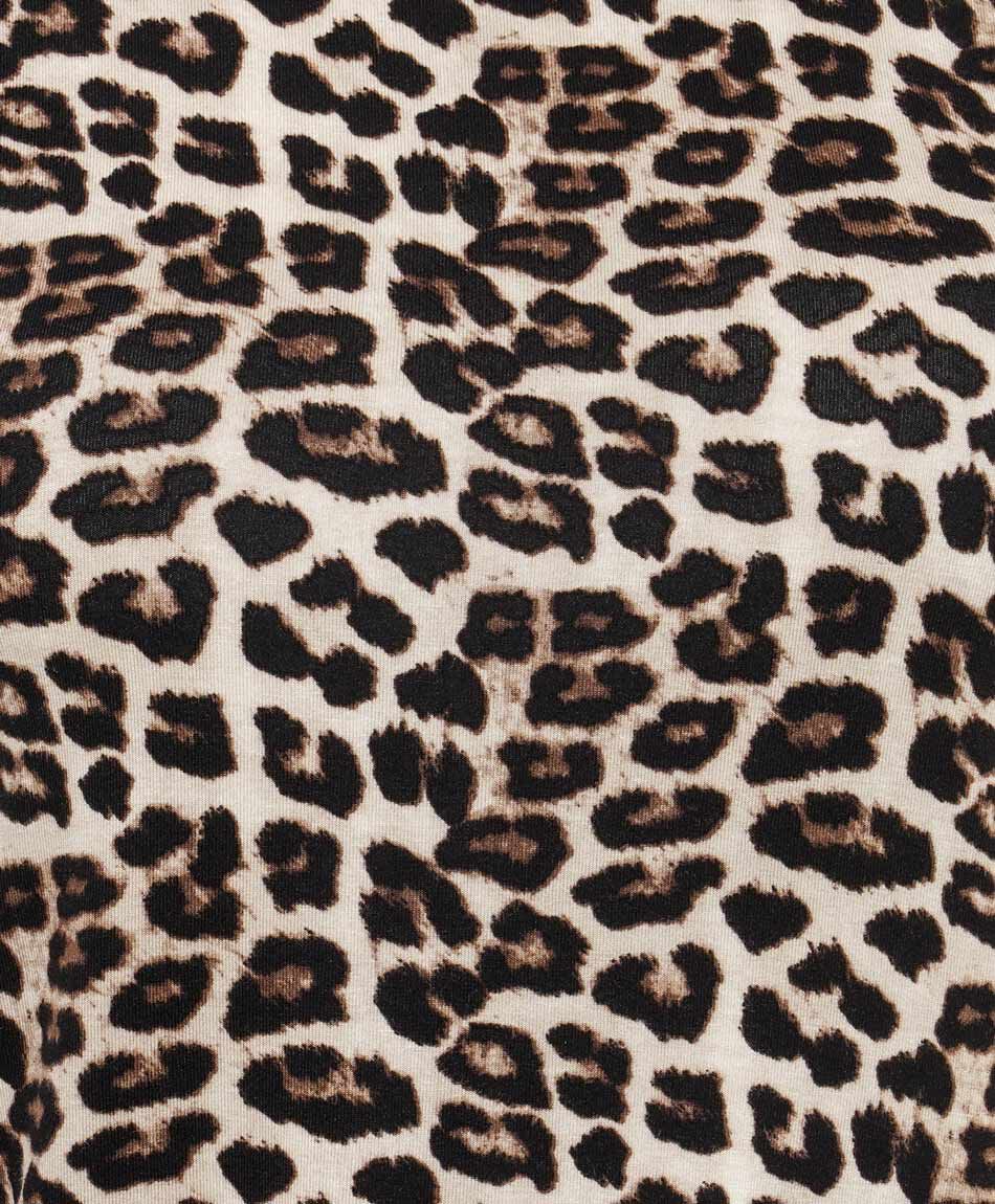 Remera mujer animal print leopardo